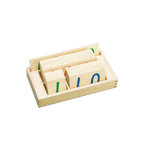 Wooden Number Cards 1-1000 Large ( 2 3/4 " Tall )