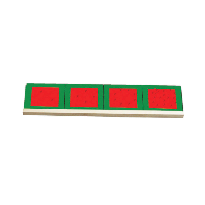 Square & its Triangular Division with Stand (Wood)