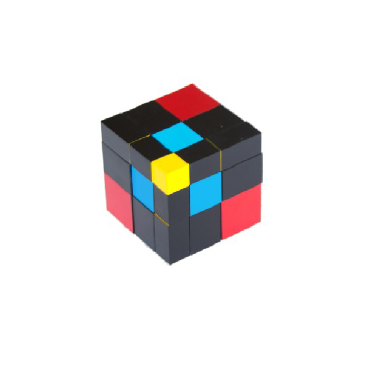 Trinomial Cube - set of cubes only