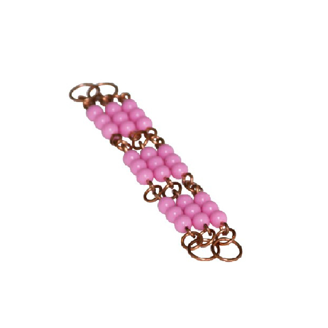 Bead Material - pink long chain