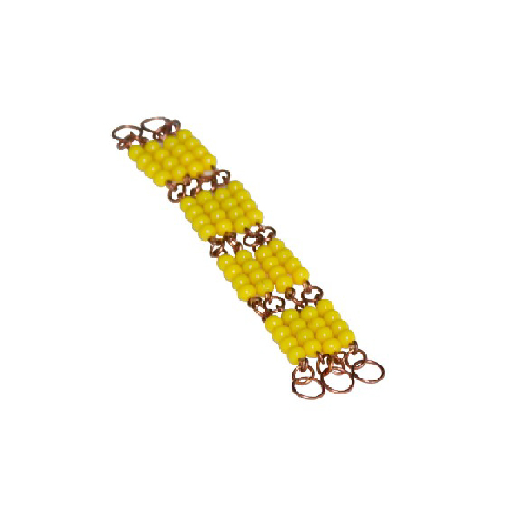 Bead Material - yellow long chain