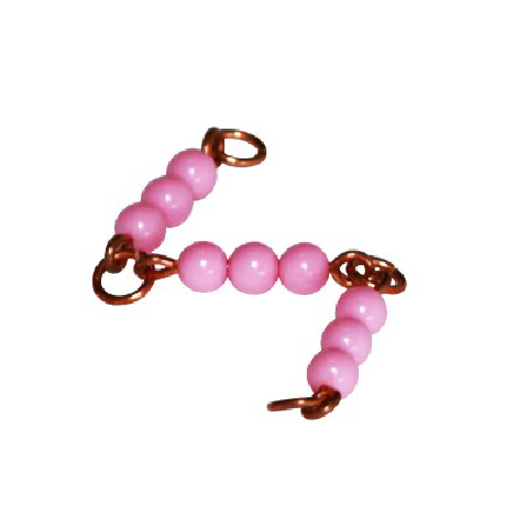 Bead Material - pink small chain