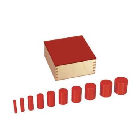 Knobless Cylinders - Red Box with contents