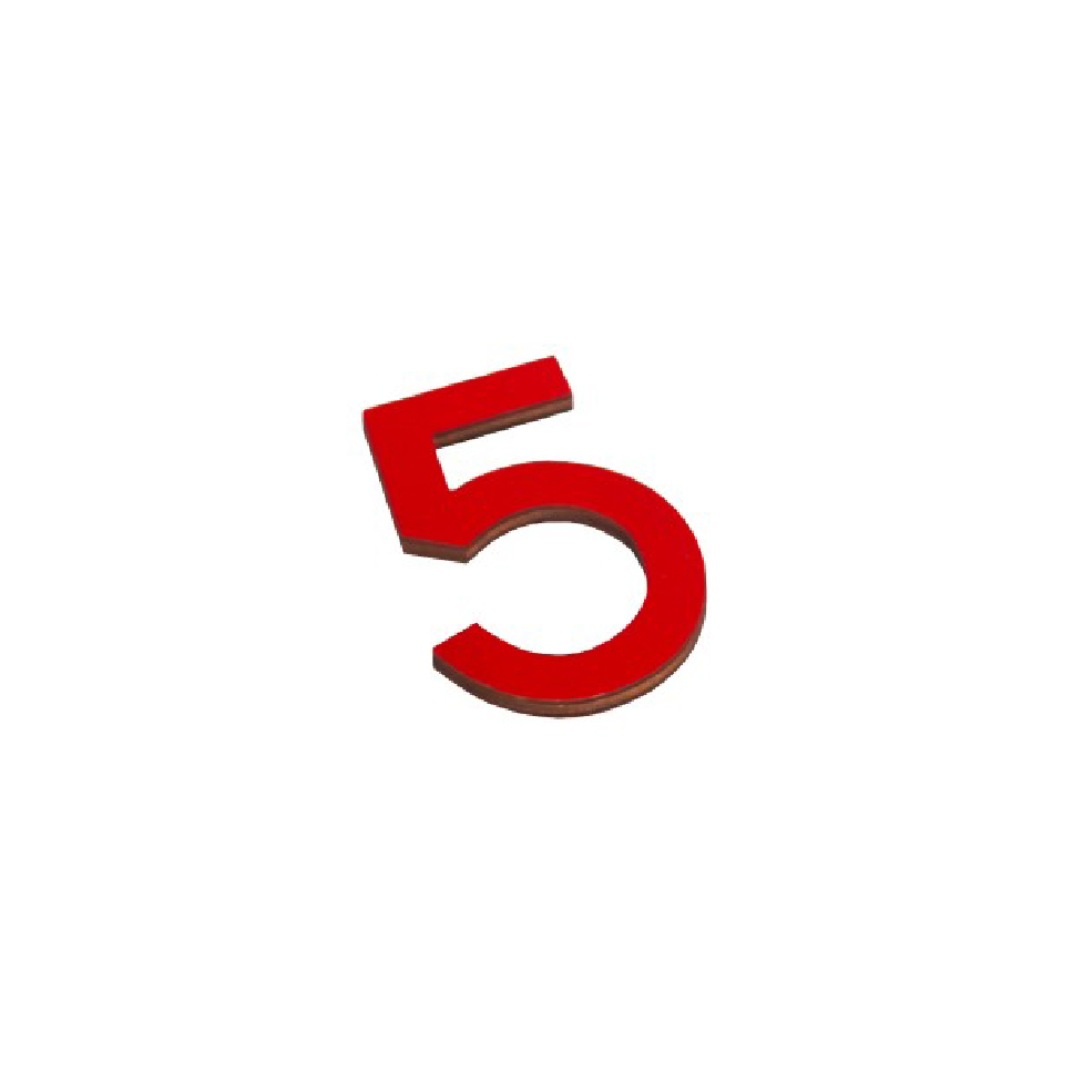 Cut-out Numerals & Counters - Set of numbers 1-10
