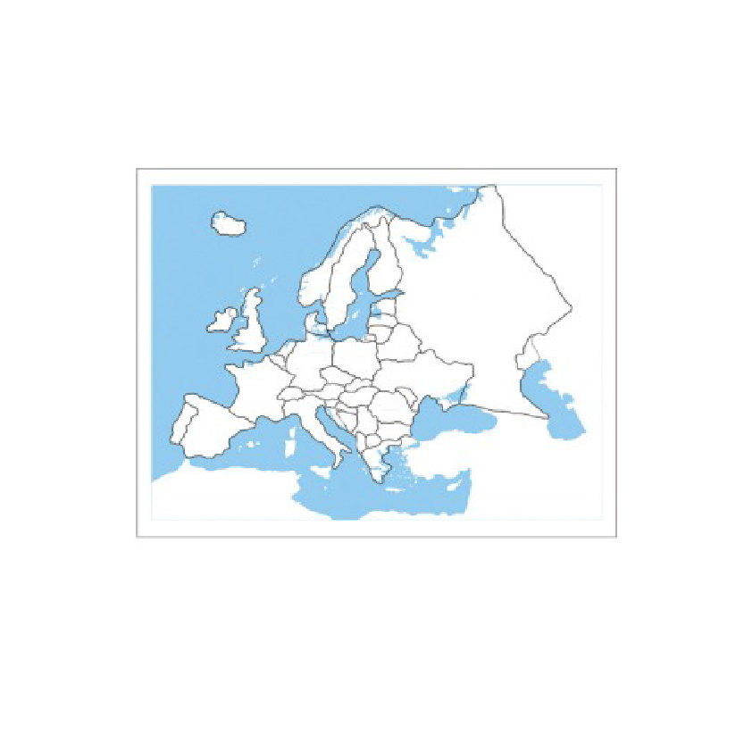 Control Map Europe Unlabeled