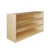 Storage Cabinet with 2 shelves and closed back ( 48” X 14" X 29 3/4” ) 3 139 2