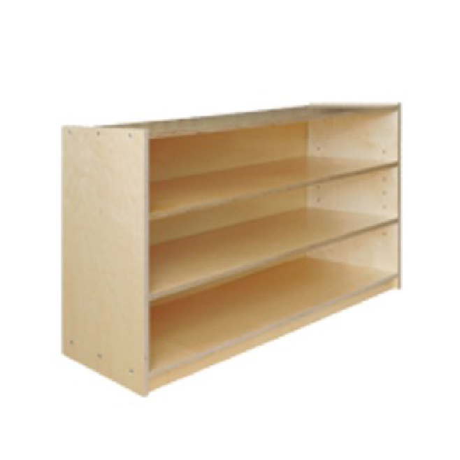 Storage Cabinet with 2 shelves and closed back ( 48” X 14" X 29 3/4” ) 1 139 2