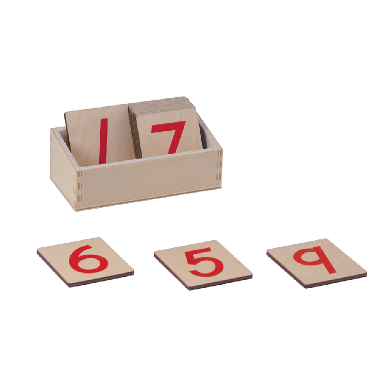 Printed Numbers with Box