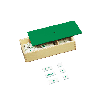 Subtraction Equations & Differences Box