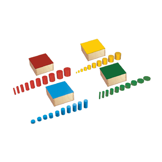 Knobless Cylinders in 4 Boxes