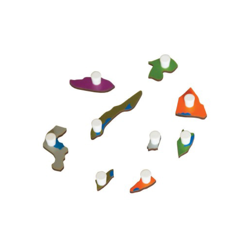 Puzzle Map of N. America - any 1 small puzzle part