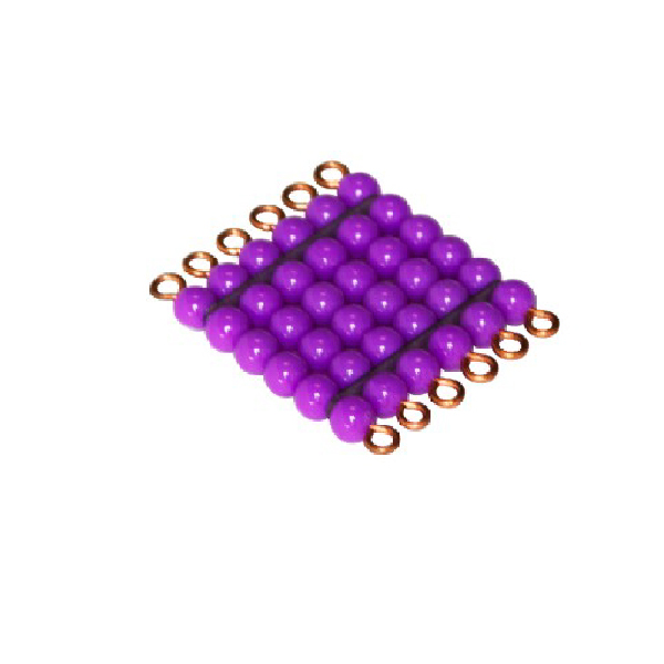 Bead Material - purple square