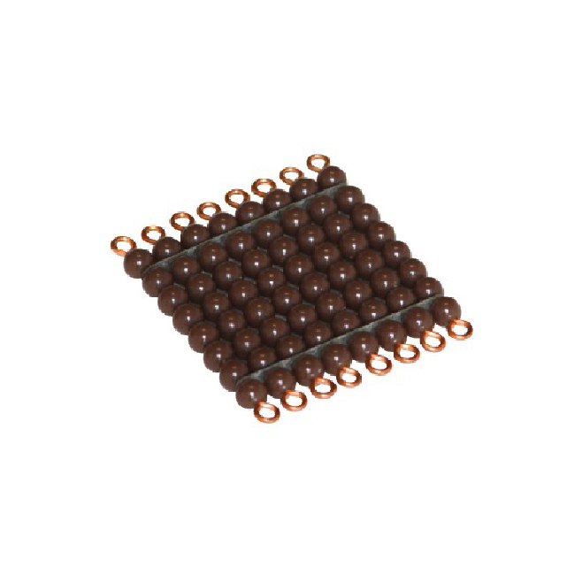 Bead Material - brown square