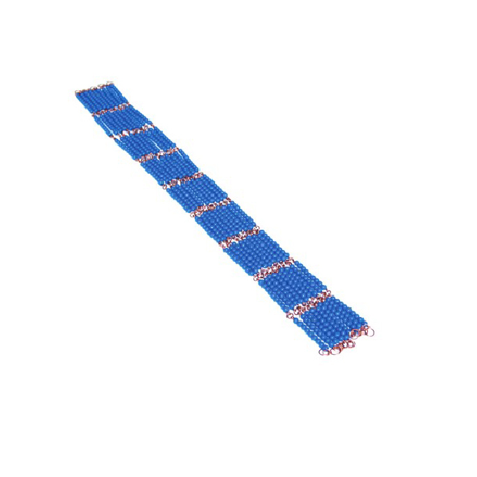 Bead Material - dark blue long chain