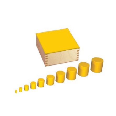 Knobless Cylinders - Yellow Box with contents